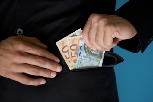 La corruption en caméra cachée