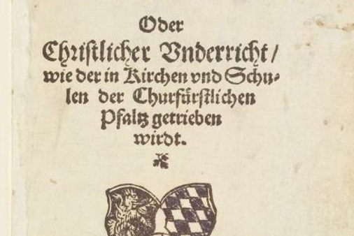 Réédition du Catéchisme de Heidelberg