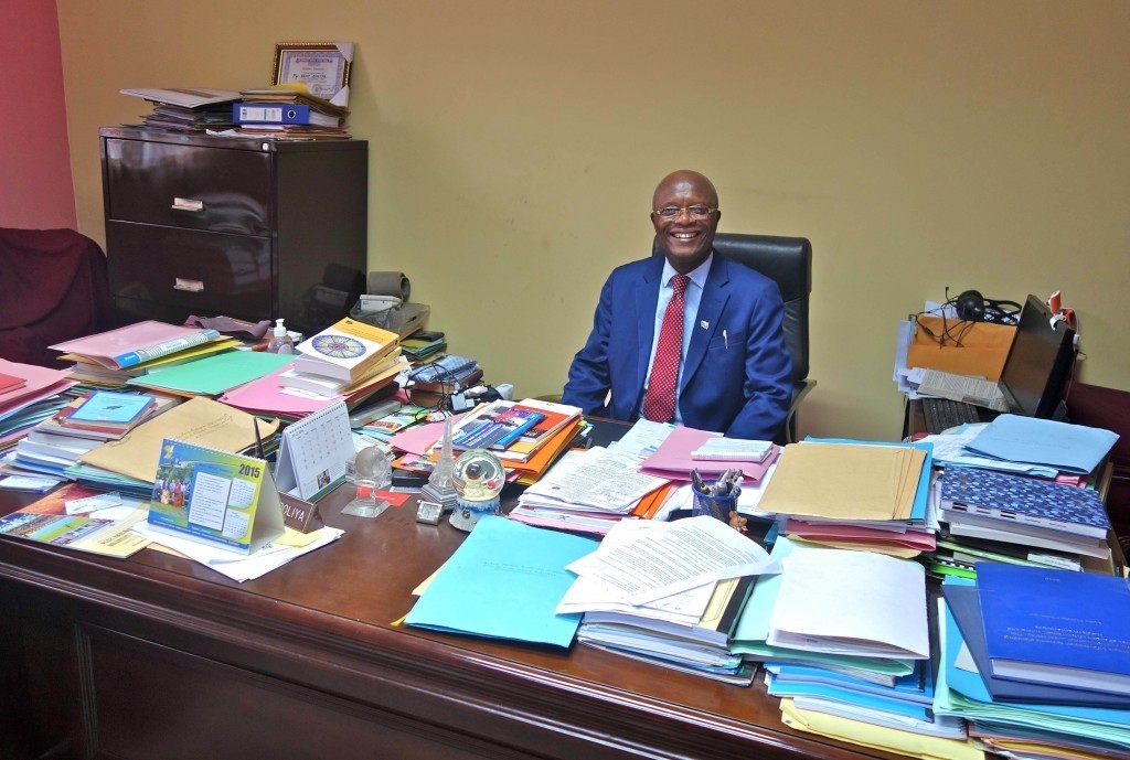 le recteur de l'Université Protestante au Congo