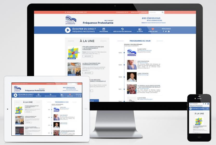 La radio Fréquence Protestante fait peau neuve sur le net !