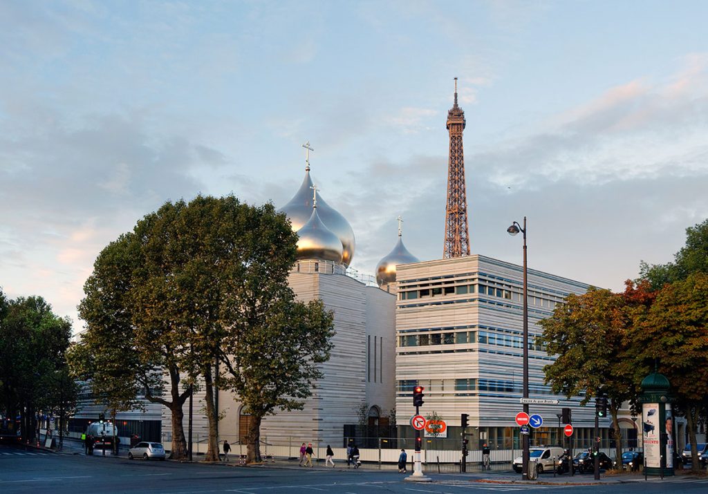 La cathédrale orthodoxe russe de Paris