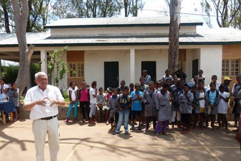 De retour de mission à Madagascar