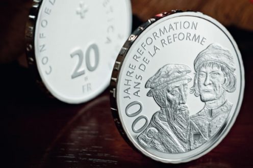 Une pièce commémorative pour les 500 ans de la Réforme