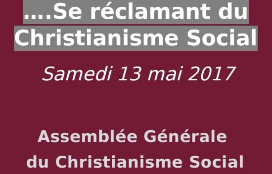 Le mouvement du christianisme social