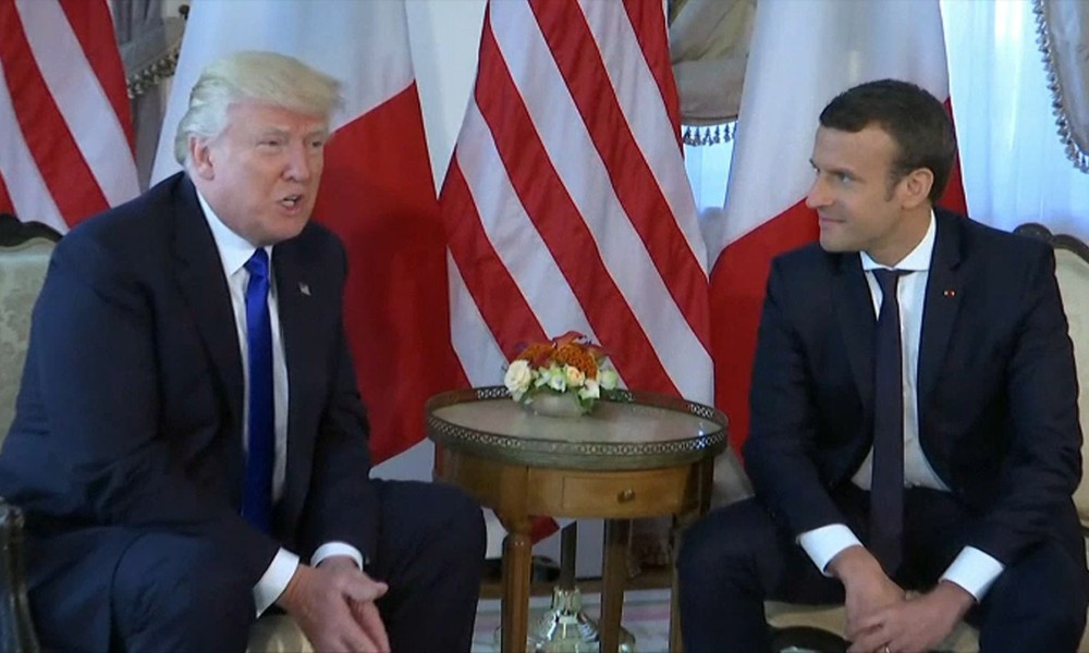 Les enjeux de la rencontre entre Donald Trump et Emmanuel Macron