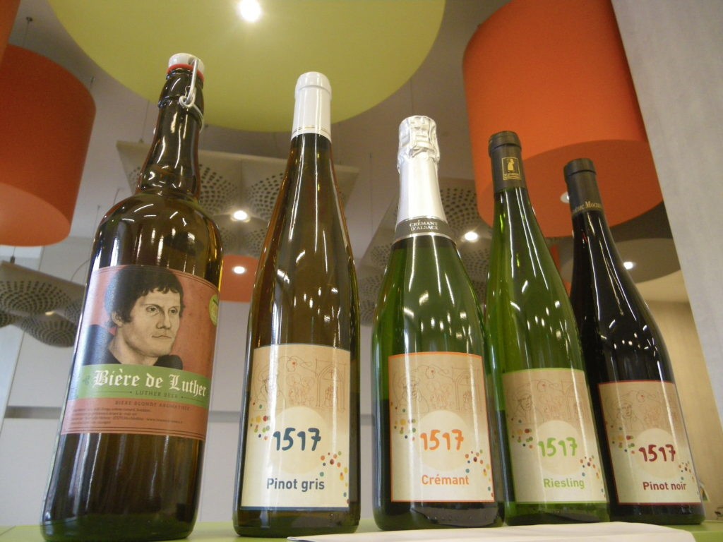 De la bière et du vin pour les 500 ans de la Réforme