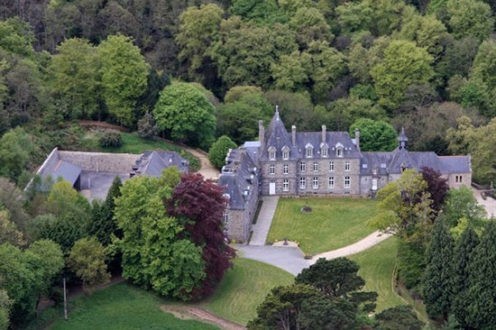 Le château de Beaufort, à Plerguer
