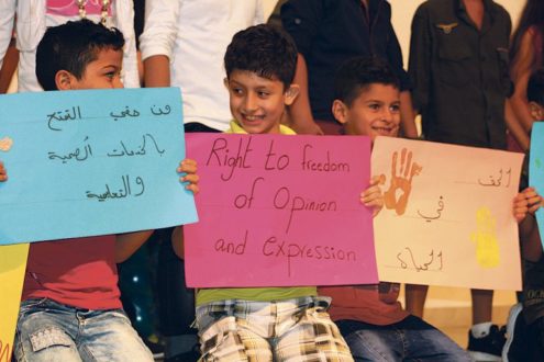 Pour Noël, parrainer un enfant syrien