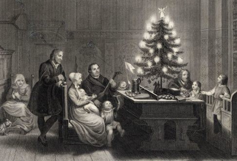 Un sapin de Noël et une princesse protestante francophone