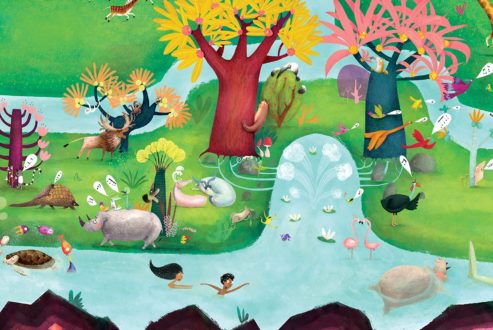Le jardin, le voile et la croix