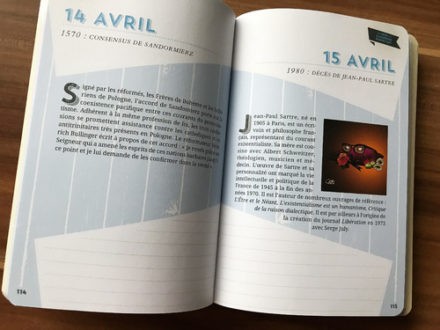Mon calendrier protestant