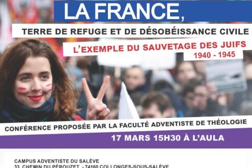 Une conférence sur la désobéissance civile