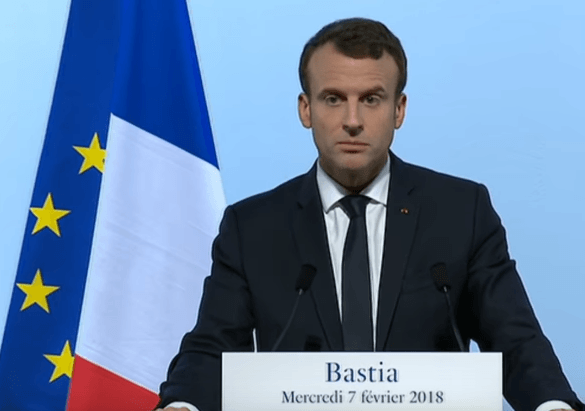 Que penser d'Emmanuel Macron en Corse ?