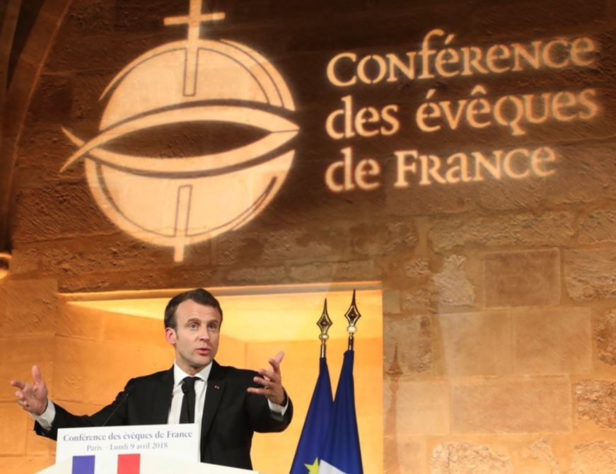 Grand discours d'Emmanuel Macron aux Bernardins