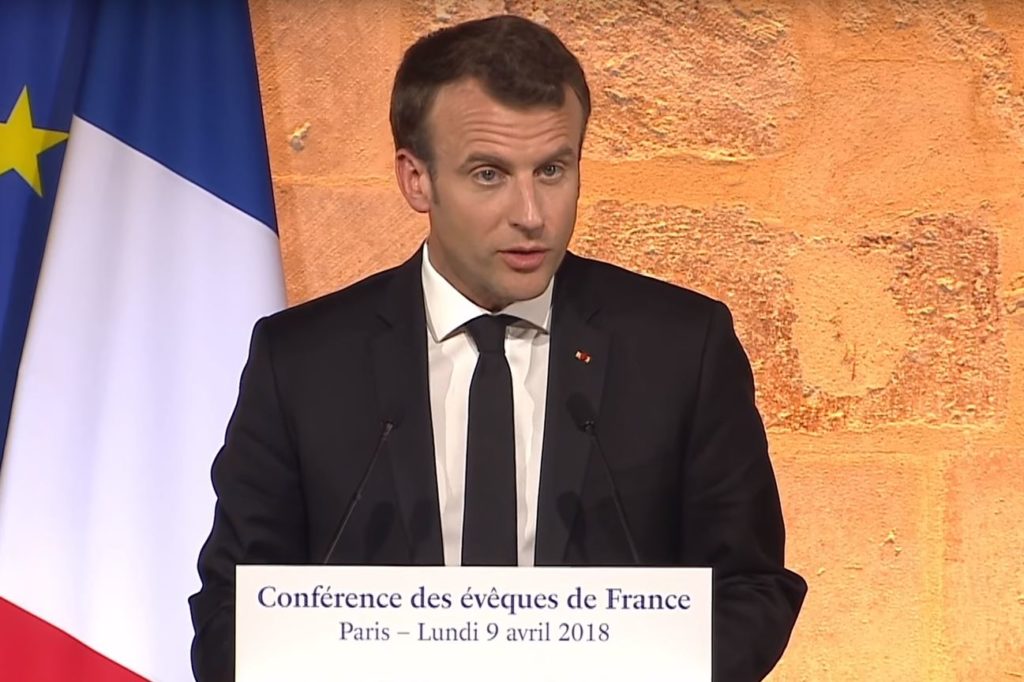 Emmanuel Macron veut "réparer la relation entre l’Église et l’État"