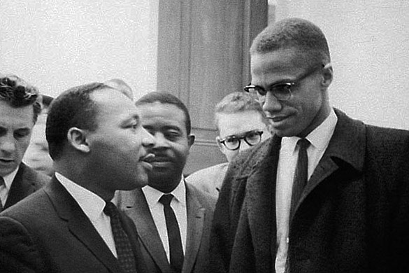 Malcolm X et Martin Luther King, mêmes combats ?