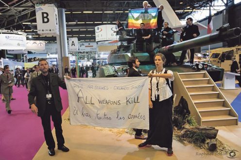 Mobilisation contre la vente d’armes