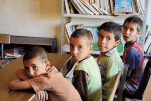 L’éducation des enfants réfugiés syriens