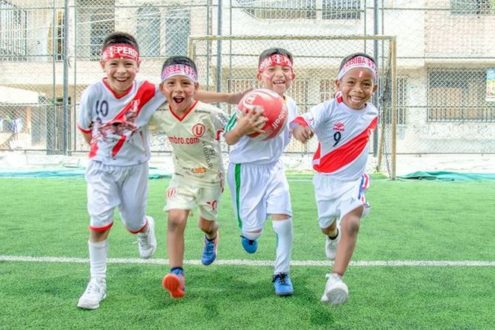 Les filleuls du SEL et le foot !