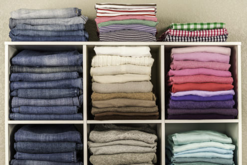 Un dressing bien structuré
