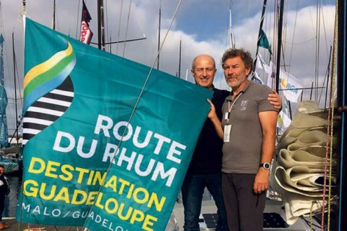 Le bateau "Esprit Scout" prend la Route du Rhum