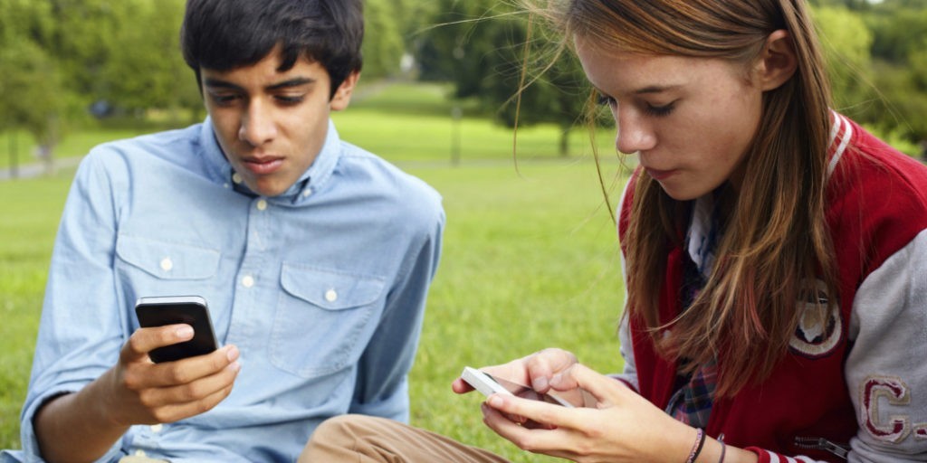 Les jeunes et les smartphones