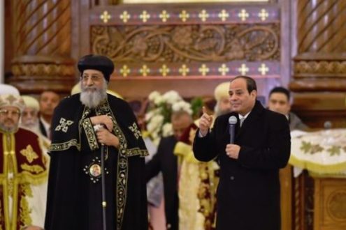 Le président Égyptien inaugure la plus grande cathédrale du Moyen-Orient