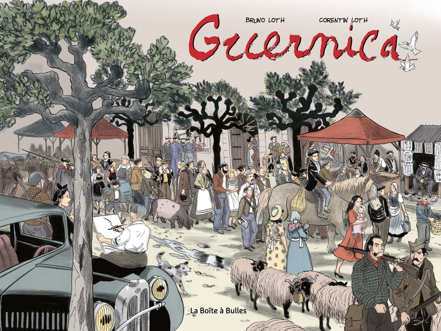 Guernica, un plaidoyer pour la paix en BD