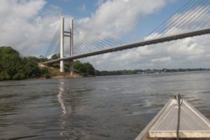 Un pont sur l'Oyapock