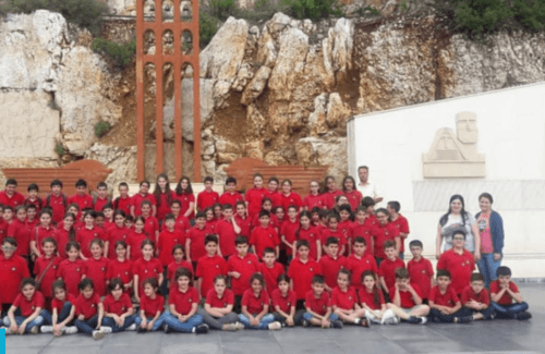 Une école protestante, au Levant