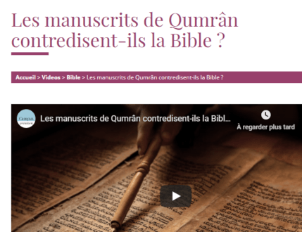 Campus protestant : les 10 vidéos les plus vues en 2019