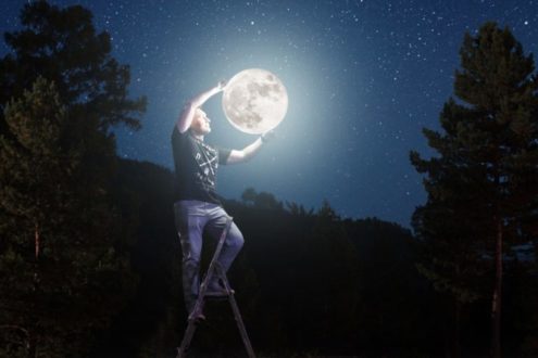 Ces mots et expressions autour de la Lune