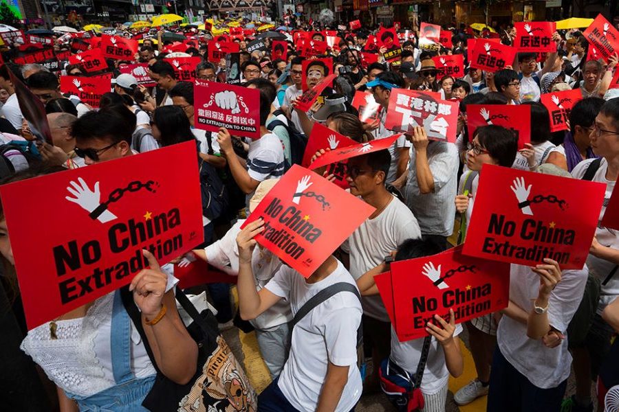 Première manifestation politique de chrétiens à Hong-Kong