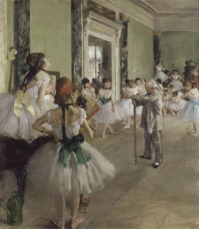 Edgar Degas La classe de danse