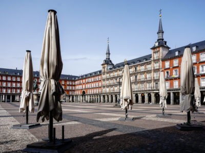 Madrid vide au temps du coronavirus