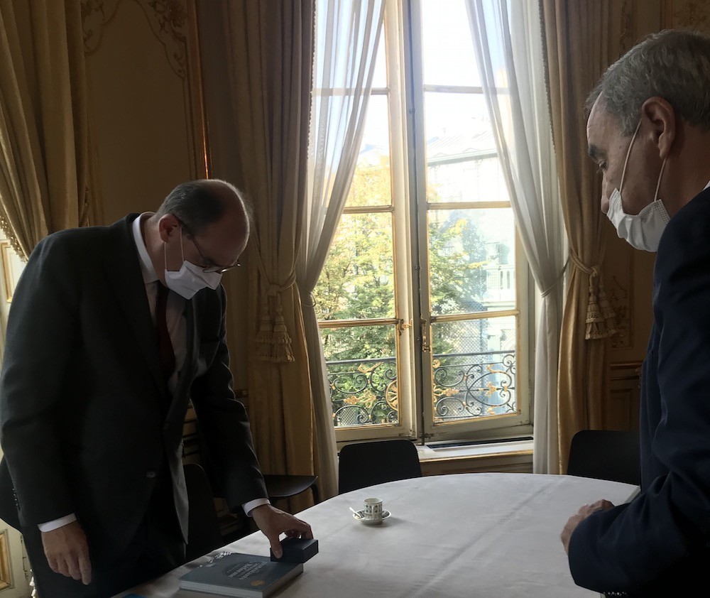 Le président de la Fédération protestante de France reçu par le Premier ministre