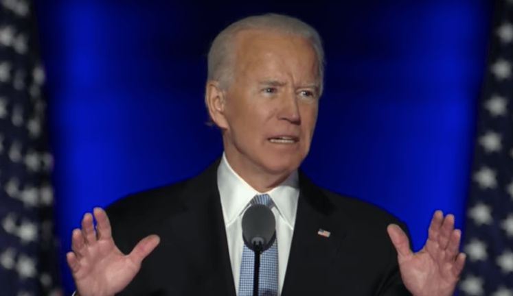 Joe Biden appelle à la paix et à l’unité