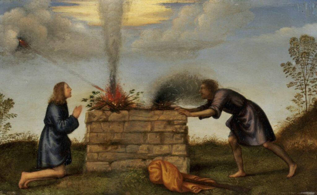 Le sacrifice d’Abel et l’offrande de Caïn