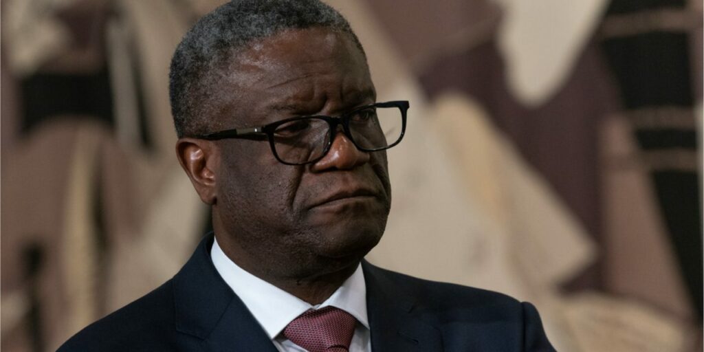 Denis Mukwege honoré par l’Académie de médecine