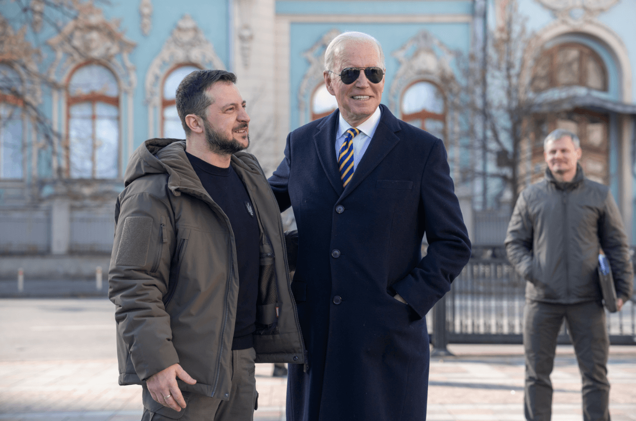 Joe Biden - Volodymyr Zelensky