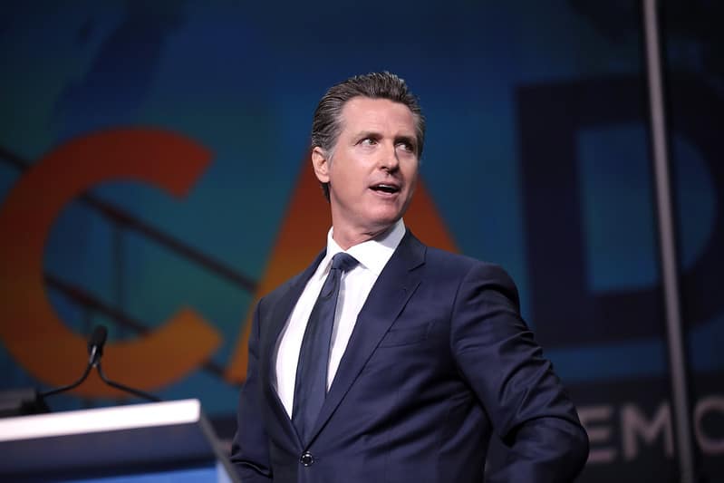Gavin Newsom, gouverneur de Californie
