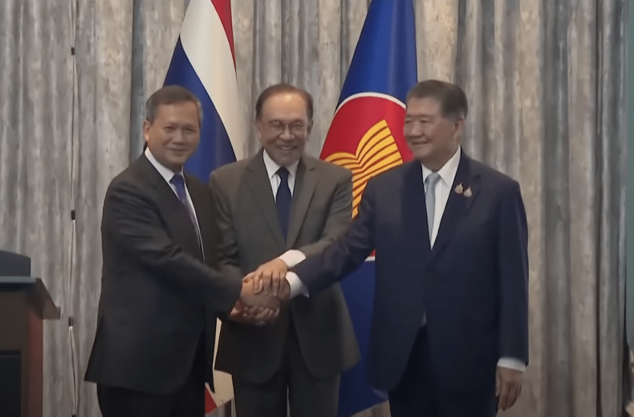 cessez-le-feu conclu entre la Thaïlande et le Cambodge