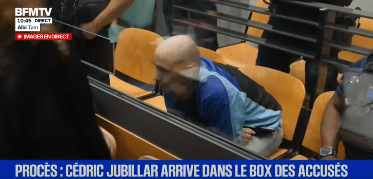 Cédric Jubillar, dans le box des accusés.