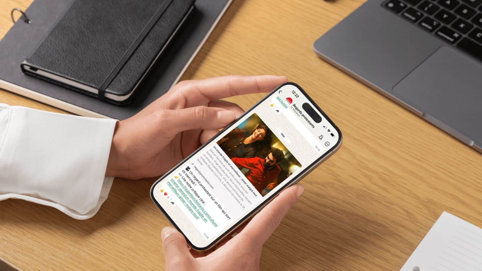 Chaine WhatsApp de Regards Protestant